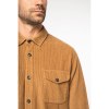 Surchemise écoresponsable délavée en velours côtelé homme