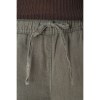 Pantalon délavé en lin femme