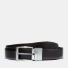 Ceinture en cuir à boucle
