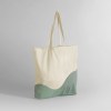 Sac fourre-tout organique à imprimé tourbillon