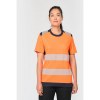 T-shirt de sécurité recyclé manches courtes unisexe