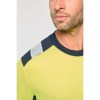 T-shirt de sécurité recyclé col rond manches longues unisexe