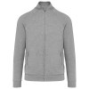 Veste molleton coton manches raglan unisexe