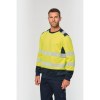 Sweat-shirt de sécurité recyclé col rond unisexe