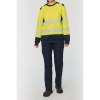 Sweat-shirt de sécurité recyclé col rond unisexe