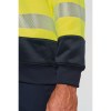 Sweat-shirt de sécurité recyclé col rond unisexe