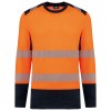 Sweat-shirt de sécurité recyclé col rond unisexe