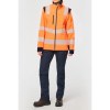 Veste softshell de sécurité recyclée avec manches détachables unisexe