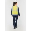 Gilet de sécurité haute visibilité recyclé avec zip unisexe