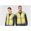 Gilet de sécurité haute visibilité recyclé avec zip unisexe