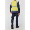 Gilet de sécurité haute visibilité recyclé avec zip unisexe