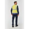 Gilet de sécurité haute visibilité recyclé avec zip unisexe