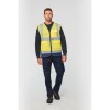 Gilet de sécurité haute visibilité recyclé avec zip unisexe