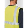 Gilet de sécurité haute visibilité recyclé avec zip unisexe