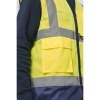 Gilet de sécurité haute visibilité recyclé avec zip unisexe