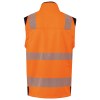 Gilet de sécurité haute visibilité recyclé avec zip unisexe