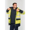Parka de sécurité recyclée 4 en 1 unisexe