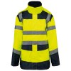 Parka de sécurité recyclée 4 en 1 unisexe