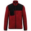 Veste recyclée en polytricot homme