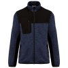 Veste recyclée en polytricot homme
