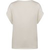T-shirt écoresponsable manches à revers femme