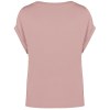 T-shirt écoresponsable manches à revers femme