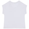 T-shirt écoresponsable manches à revers femme