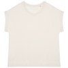 T-shirt écoresponsable manches à revers femme