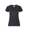 Tee-shirt col v femme valueweight