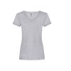 Tee-shirt col v femme valueweight