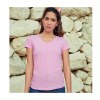 Tee-shirt col v femme valueweight