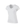 Tee-shirt col V femme