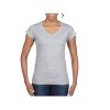 Tee-shirt col v femme