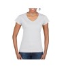 Tee-shirt col v femme