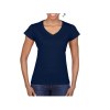 Tee-shirt col v femme