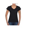 Tee-shirt col v femme