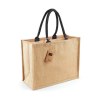 Sac shopping en toile de jute