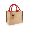 Petit sac en toile de jute