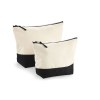 Pochette bicolore en coton