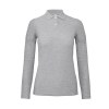 Polo manches longues femme