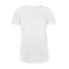 Tee-shirt femme col V en coton bio