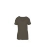 Tee-shirt femme col v en coton bio