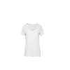 Tee-shirt femme col v en coton bio