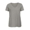 Tee-shirt femme col v en coton bio