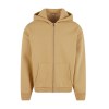 Fluffy zip hoody