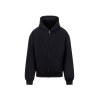 Sweat capuche zippé lourd
