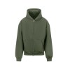 Sweat capuche zippé lourd
