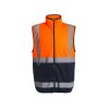 Bodywarmer haute visibilité léger