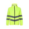 Veste imperméable haute-visibilité