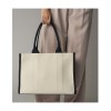Large tote bag bi-color